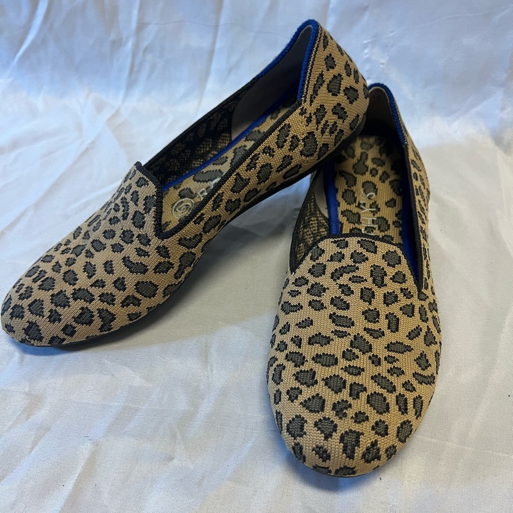 Rothy's The Loafer Spotted Leopard Size 6.5